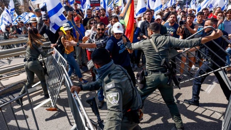  Vazhdojnë protestat në territoret e pushtuara kundër Netanyahut