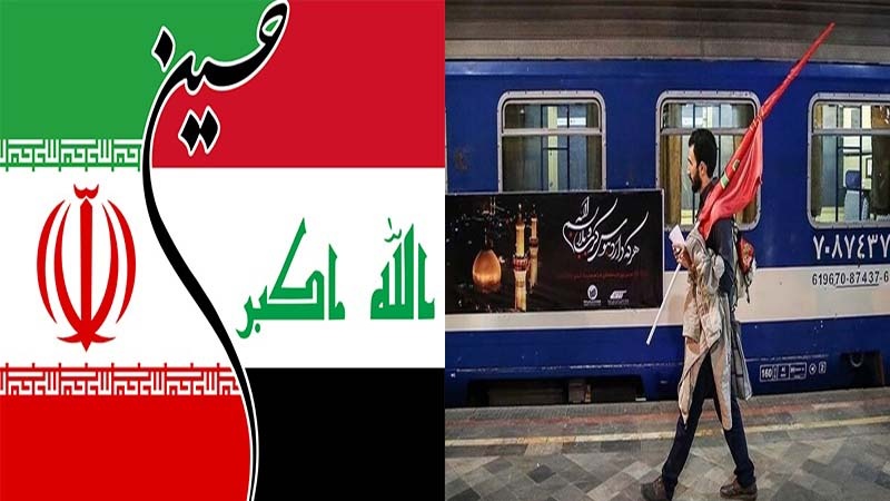 تہران- کربلا ریل سروس بہت جلد بحال ہوگی: ایرانی محکمہ ریلوے