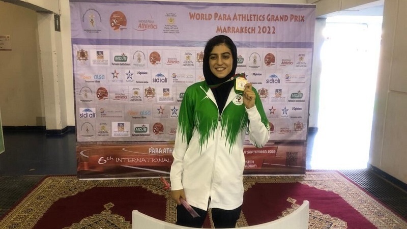 Xatûna nebîna ya îranî mîdaleke zîv di pêşbirkên Imaratê de bi dest xist

