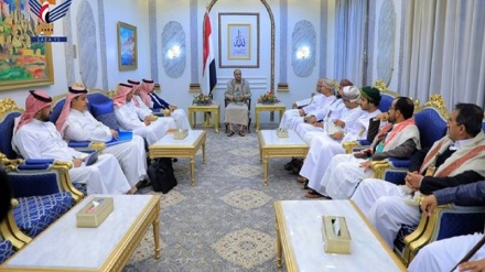 انصاراللہ کے سیاسی شعبے کے سربراہ کی سعودی اور عمانی وفد سے ملاقات