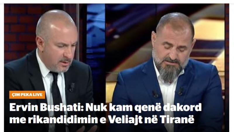 Ervin Bushati: Nuk kam qenë dakord me rikandidimin e Veliajt në Tiranë 