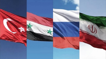 شام ترکیہ تعلقات کے سلسلے میں ماسکو میں چار ملکی اجلاس کا آغاز