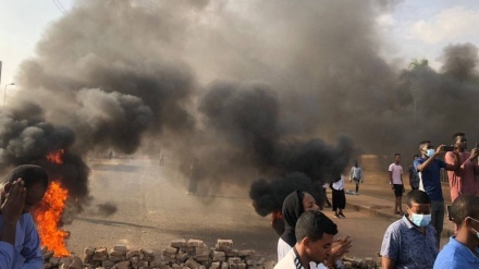 خرطوم کے مرکز میں زوردار دھماکہ