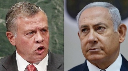 اردن نے ناجائز صیہونی ٹولے کی درخواست کو ٹھکرا دیا