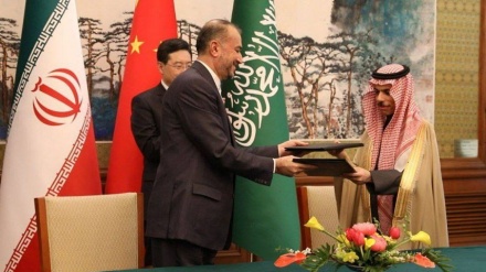  ایران اور سعودی عرب کے وزرائے خارجہ کی ملاقات، مختلف معاہدوں کی بحالی پر اتفاق