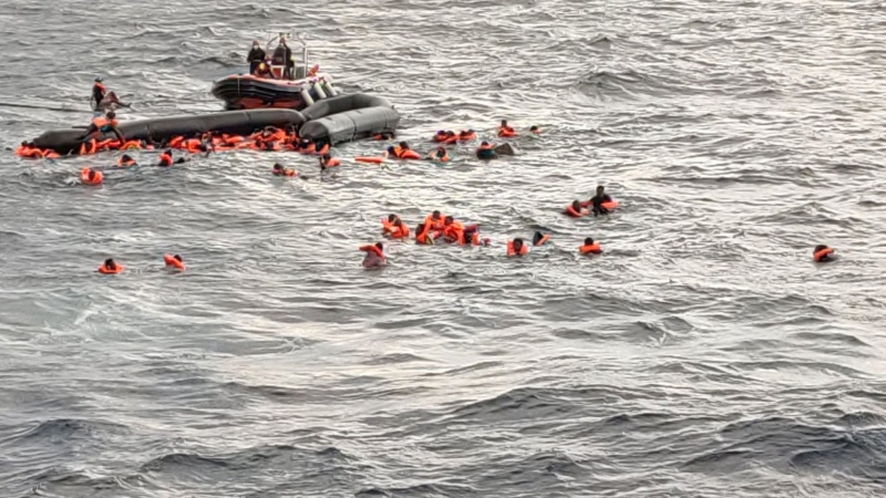 لیبیا کے قریب تارکین وطن کی مزید دو کشتیاں الٹ گئیں، 57 افراد جاں بحق