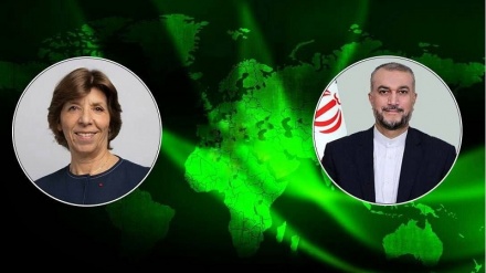 ایران و فرانس کے وزرائے خارجہ کی ملاقات، مختلف مسائل پر تبادلہ خیال