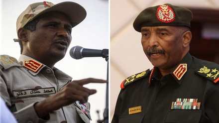 سوڈانی فوج کے متحارپ  کمانڈر کہاں ہیں؟