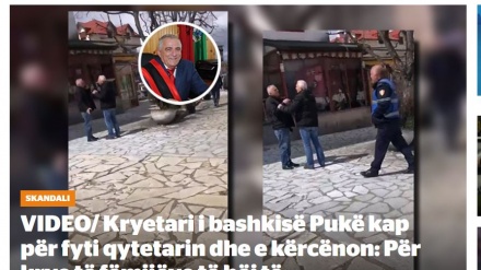 Kryetari i bashkisë Pukë kap për fyti qytetarin dhe e kërcënon: Për krye të fëmijëve të bëj të... 