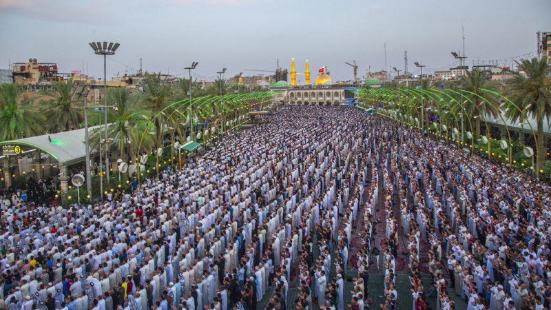 Rapor | Bi milyonan kes di nimêja Cejna Remezanê da li Kerbelayê pişkdar bûn