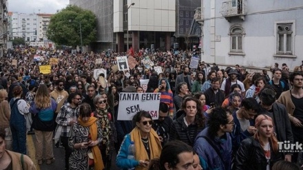 پرتگال میں حکومت کے خلاف مظاہرے ہوئے تیز