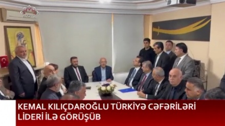 CHP başqanı Cəfərilərin lideri ilə görüşüb