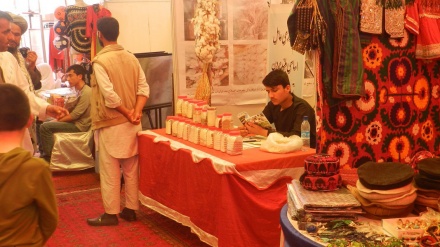 افتتاح نمایشگاه صنایع دستی و مواد غذایی در مزارشریف