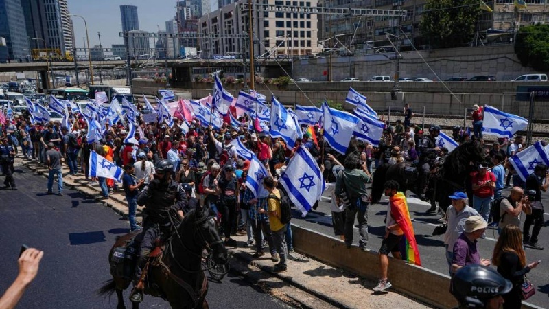  Territoret e pushtuara sërish skenë e demonstratave kundër Netanjahut