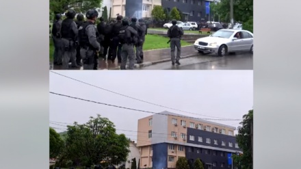 Situata në veri, gazetarët e policët sulmohen me gurë nga serbët 