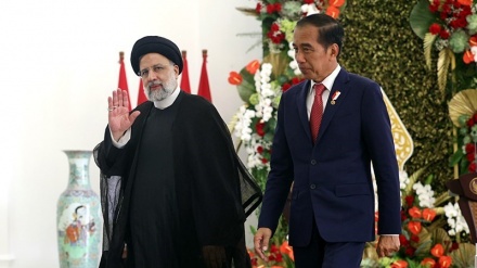 صدر ایران کا دورہ انڈونیشیا، جکارتہ میں پرتپاک استقبال