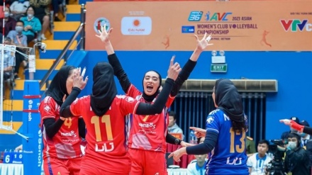  Sportistet iraniane arrijne fitoren e pare ne kampionatin aziatik të volejbollit për femra