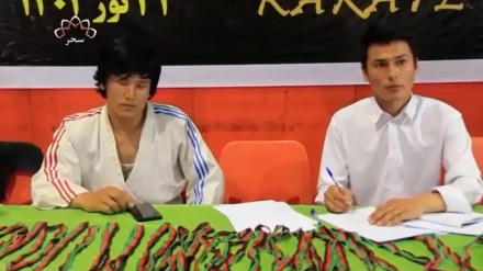 برگزاری سومین دور مسابقات کاراته نوجوانان در بلخ 