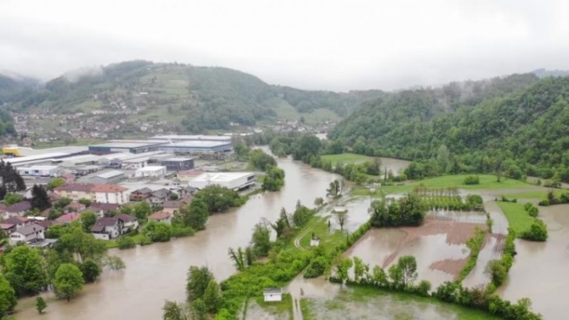 Vërshime në Kroaci dhe Bosnje-Hercegovinë, si pasojë e reshjeve 