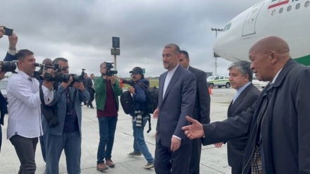 وزیر خارجہ امیرعبداللہیان کیپ ٹاؤن پہنچ گئے
