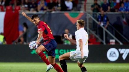 لیگ ملت های اروپا؛اسپانیا با گذشت از ایتالیا به فاینل این رقابت ها رسید