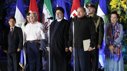 صدر ایران وینیزوئیلا کے بعد نکاراگوا پہنچ گئے