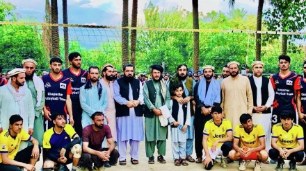 برگزاری مسابقات والیبال در ننگرهار 