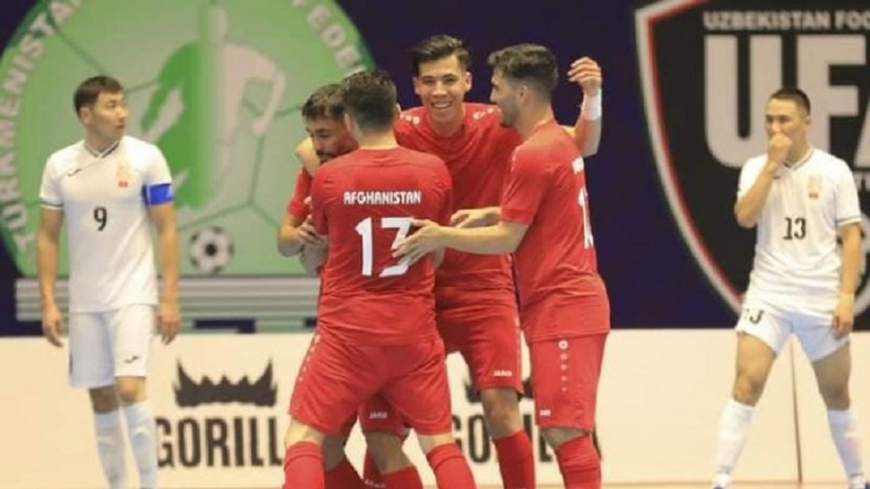 تیم‌ ملی فوتسال افغانستان قرقیزستان را شکست داد