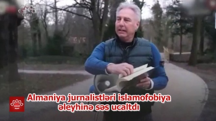 Almaniya jurnalistləri islamofobiya əleyhinə səs ucaltdı