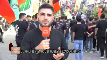 İstanbulda azərbaycanlıların iştirakı ilə geniş əzadarlıq mərasimi keçirilib