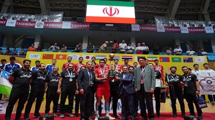 ایران کی انڈر 16 والی بال ٹیم ایشین چیمپئن