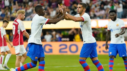 د بارسلونا او ریال ماډریډ لوبه؛ د ژاوي زده کوونکو دوستانه لوبه درې پر صفر وګټله