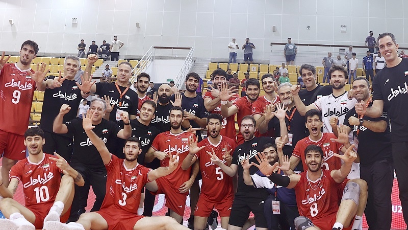 ایران کی انڈر ٹوئنٹی ون والیبال ٹیم عالمی چمپیئن