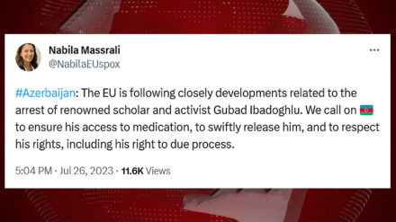 Aİ rəsmisi: Onun lazımi prosedur hüququna hörmət edilməlidir