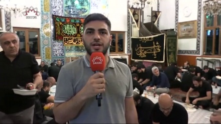 İstanbulda iranlıların əzadarlıq mərasimi