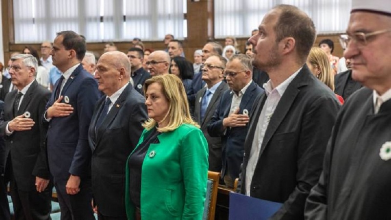 U Hrvatskom saboru održana komemoracija za žrtve Srebrenice