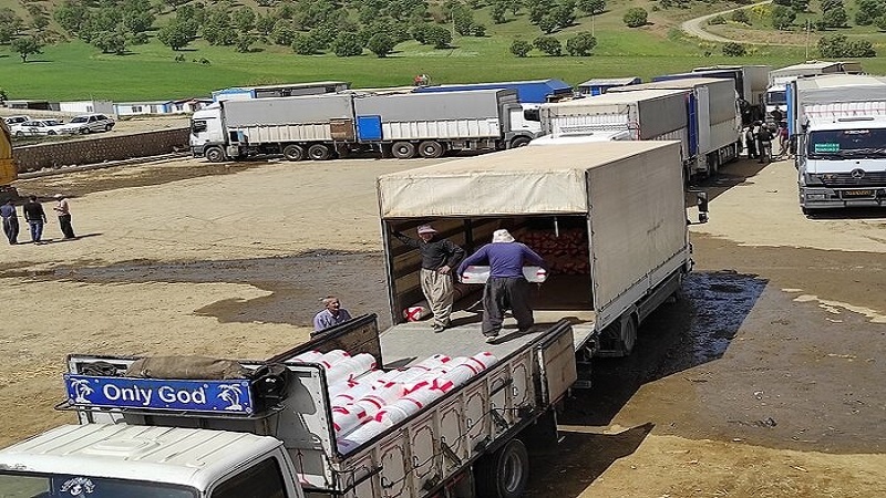 لە مەرزی کێلێ مۆڵەت بە هەناردەی کاڵا بۆ ئێران دەدرێت