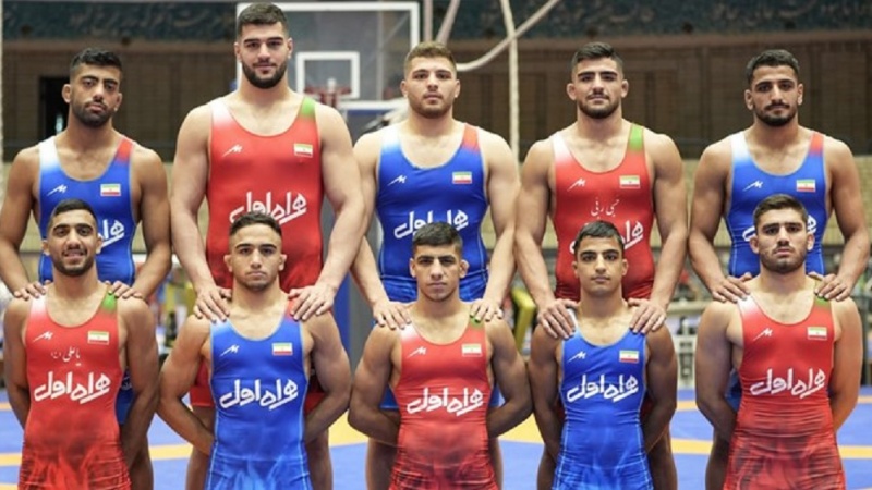 İranlı sərbəst güləşçilər dünya üzrə ardıcıl üçüncü çempionatı əldə etdi