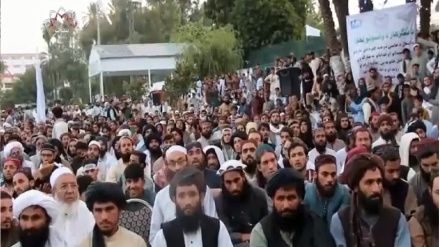 ننګرهار: د امریکا پر وړاندې د چارسنبالي حکومت د بریا په ویاړ غونډه