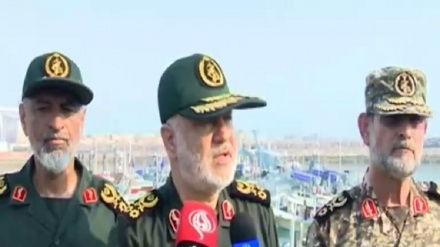 تمرینات نظامی ایران در جزیره ابوموسی