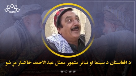 د افغانستان د سینما او تیاتر مشهور ممثل عبدالاحمد خاکسار مړ شو 