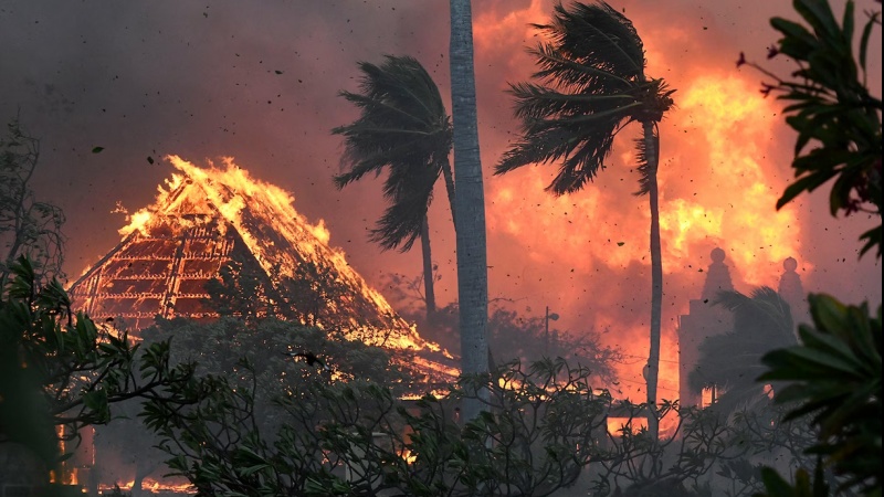 امریکی ریاست ہوائی میں لگی آگ سے ہلاک ہونے والوں کی تعداد 53 تک پہنچ گئی