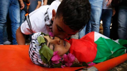 فلسطين: صهيونيسټي رژيم د تېر کال په ترڅ کې ۳۷ فلسطيني ماشومان شهيدان کړي 