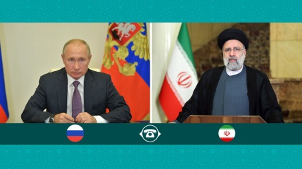ایران اور روس کے صدور کی دوطرفہ تعلقات کے فروغ پر تاکید