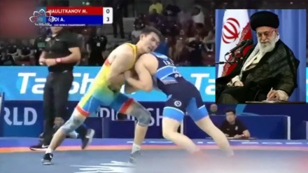 Müəzzəm Rəhbərimiz İran Milli Güləş komandasını təbrik etdi