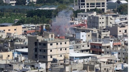  عین الحلوا کیمپ میں ہونے والی جھڑپوں میں غیرملکی عناصر کا ہاتھ ہے: حماس