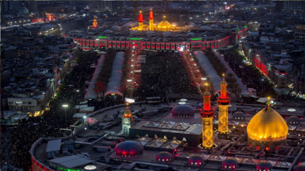 په کربلا کې د حسیني اربعین د مراسمو ترسره کېدل