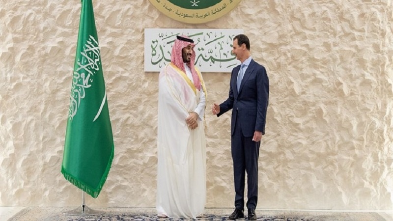 سعودی عرب اور شام کے تعلقات پر پڑی برف پگھل رہی ہے