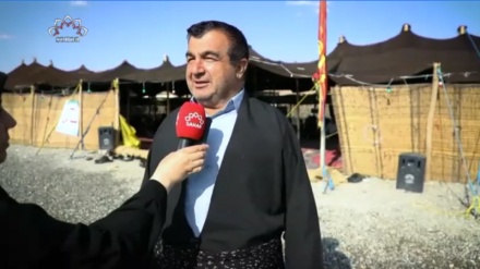 Piranşəhrlilər İmam Hüseyn (ə) zəvvarlarına könüldən xidmət edir