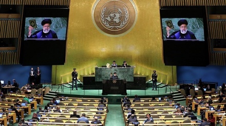  ایران کے صدر کا اقوام متحدہ کی جنرل اسمبلیی کے سالانہ اجلاس سے خطاب